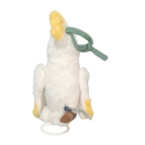 Mary Meyer White Cockatoo Musical If I Could Talk To The Animals Pull Plush 8" - Picture 5 of 7